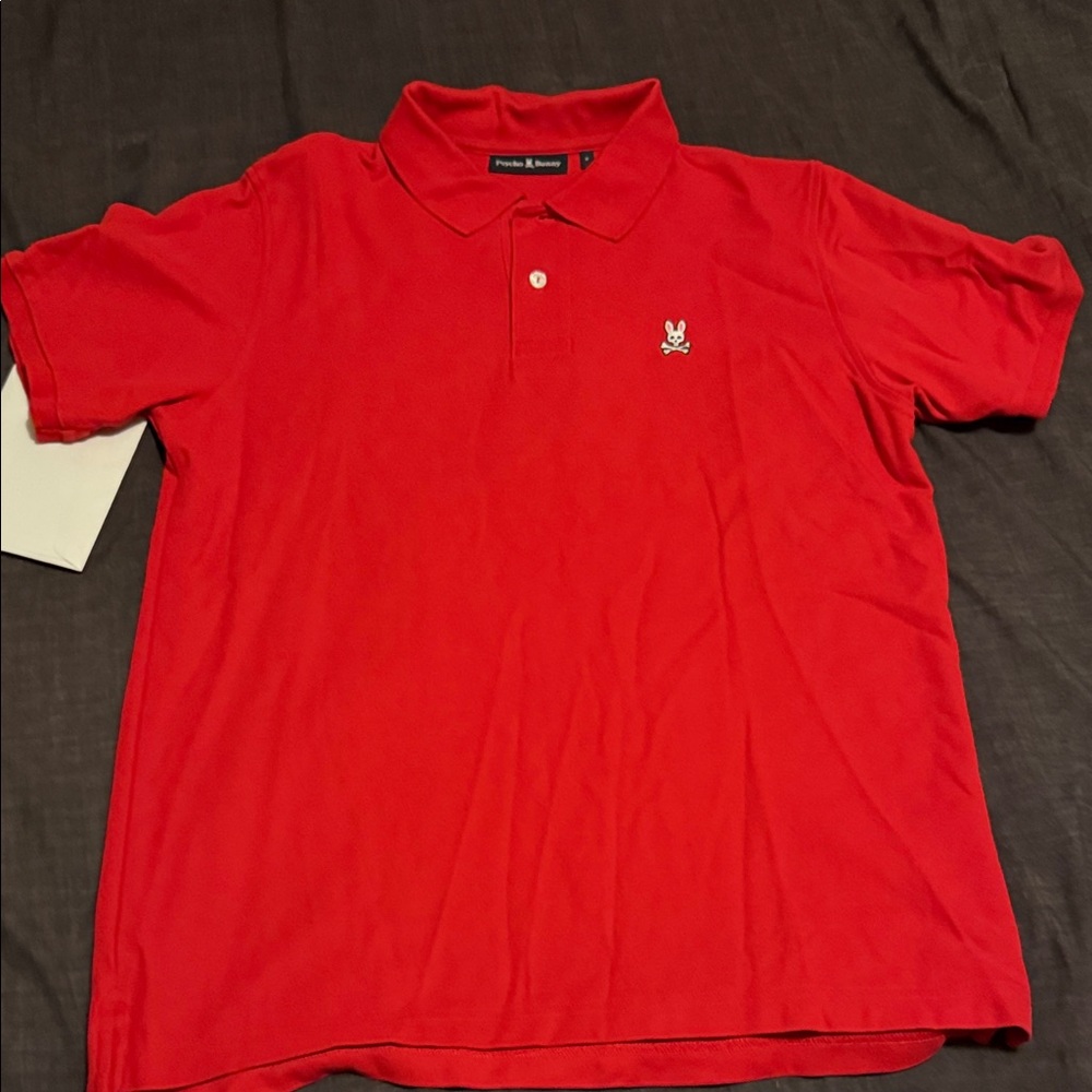 Psycho Bunny Vibrant Red Polo Shirt